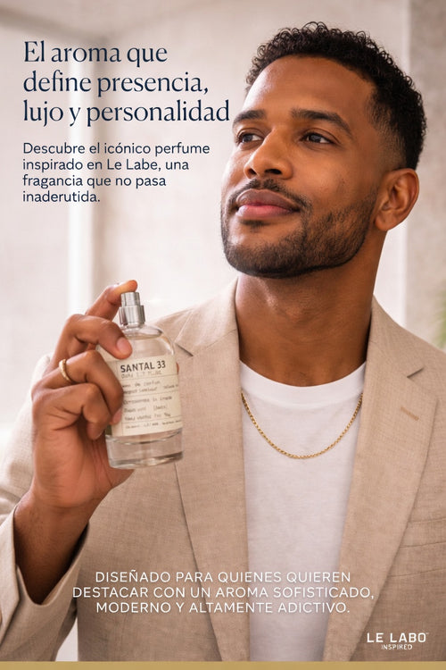 SANTAL 33 El aroma que todos recuerdan… sin saber por qué